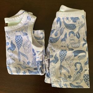 Tea Collection Mermaid short PJ set